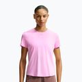 Women's training shirt Nike One Classic pink rise/white