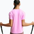Women's training shirt Nike One Classic pink rise/white 6