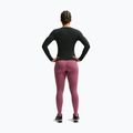 Women's leggings Nike One Seamless Front pink smoke/white 2