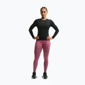 Women's leggings Nike One Seamless Front pink smoke/white 9