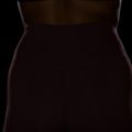 Women's leggings Nike One Seamless Front pink smoke/white 7