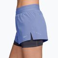 Women's running shorts Nike Swift Mid-Rise 2in1 aluminum/royal tint 3