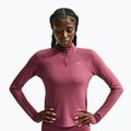 Women's running sweatshirt Nike Tempo Dri-Fit 1/4 Zip pink smoke 4