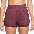 Women's training shorts Nike One pink smoke/white