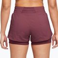 Women's training shorts Nike One pink smoke/white 2