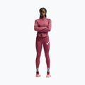 Women's leggings Nike Tempo Swoosh Run pink smoke/white 2