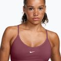 Training bra Nike Pro Seamless pink smoke/white 3