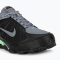 Men's Nike Reax 8 SL shoes black/illusion green/cool grey 7