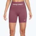 Women's training shorts Nike Pro Seamless pink smoke/white
