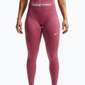 Women's leggings Nike Pro Seamless pink smoke/white