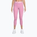 Women's leggings Nike Pro pink rise/white