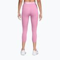 Women's leggings Nike Pro pink rise/white 2