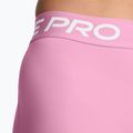 Women's leggings Nike Pro pink rise/white 3