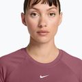 Women's training shirt Nike Pro Seamless pink smoke/white 3