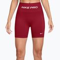 Women's training shorts Nike Pro Seamless tough red/white