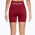 Women's training shorts Nike Pro Seamless tough red/white 2