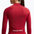 Women's training sweatshirt Nike Pro Seamless tough red/white 5