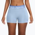 Women's training shorts Nike Pro hydrogen blue/aluminum