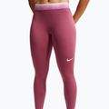 Women's leggings Nike Pro pink smoke/pink rise 4