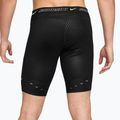 Men's running shorts Nike Stride black/illusion green 2