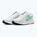 Men's running shoes Nike Run Defy White/Midnight Navy/Green Spark 3