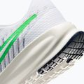 Men's running shoes Nike Run Defy White/Midnight Navy/Green Spark 8