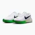 Men's running shoes Nike Revolution 8 white/green spark/midnight navy 3