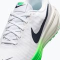 Men's running shoes Nike Revolution 8 white/green spark/midnight navy 7