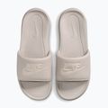 Men's slides Nike Victori One Slide moon particle/light orewood brown 3
