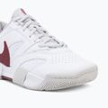 Women's tennis shoes Nike Court Lite 4 White/Vast Grey/Pink Smoke 7