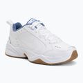 Men's training shoes Nike Air Monarch IV white/indigo storm/gum light brown/white