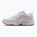 Men's training shoes Nike Air Monarch IV white/indigo storm/gum light brown/white 2