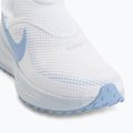 Women's running shoes Nike Revolution 8 EasyOn white/football grey/aluminum 7