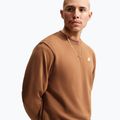 Men's sweatshirt Nike Club ale brown/white 4
