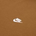 Men's sweatshirt Nike Club ale brown/white 9