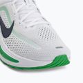 Men's running shoes Nike Quest 7 white/green spark/midnight navy 7