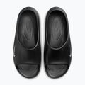 Men's slides Nike ReactX Rejuven8 black/gamma blue/metallic silver 4