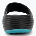 Men's slides Nike ReactX Rejuven8 black/gamma blue/metallic silver 6