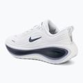 Men's running shoes Nike Vomero Plus white/green spark/midnight navy 3