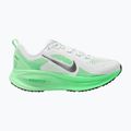 Women's running shoes Nike Vomero 18 white/illusion green/metallic silver