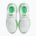 Women's running shoes Nike Vomero 18 white/illusion green/metallic silver 5