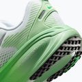Women's running shoes Nike Vomero 18 white/illusion green/metallic silver 8