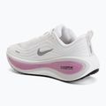Women's running shoes Nike Vomero Plus white/bleached lilac/metallic silver 3