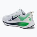 Men's running shoes Nike Vomero 18 white/green spark/midnight navy 3