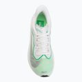 Women's running shoes Nike Zoom Fly 6 white/illusion green/metallic silver 5