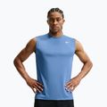 Men's training shirt Nike Dri-FIT Sleeveless Training Top indigo storm/white