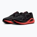 Men's running shoes Nike Structure 26 black/bright crimson/metallic dark grey 3