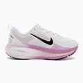 Women's Nike Vomero 18 Wide Running Shoes white/bleached lilac/light magenta/black 2