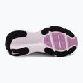 Women's Nike Vomero 18 Wide Running Shoes white/bleached lilac/light magenta/black 4