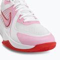 Volleyball shoes Nike Zoom Hyperspeed Court 2 white/pink rise/university red 7